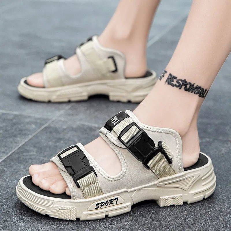 Giày sandals quai hậu đế dày chống trượt đế độn thời trang cho nam