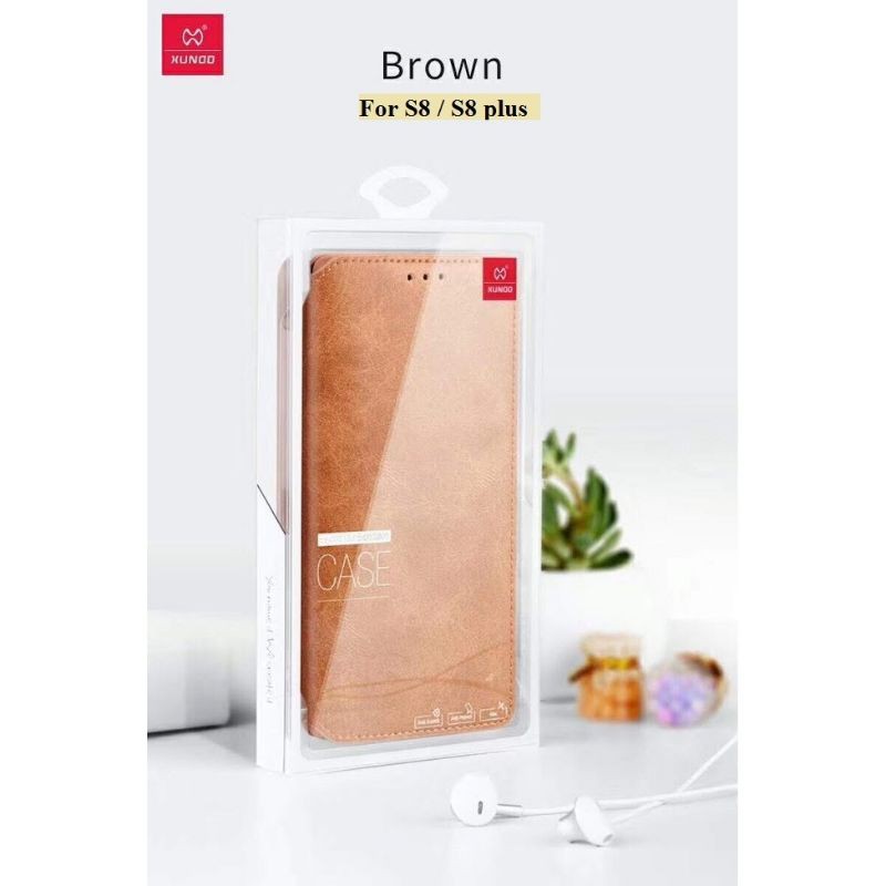 Bao da dạng ví SAMSUNG S8 / S9 / S8 plus / S9 plus hiệu XUNDD chính hãng