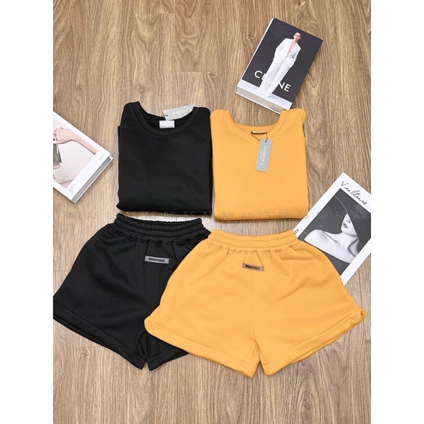 SET BỘ NỈ BÔNG ESENTIALS cực hot