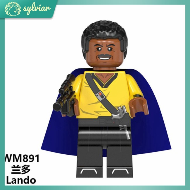 Mô Hình Đồ Chơi Lego Nhân Vật Baby Yoda Rey Finn Kylo Ren Nhaibacca WM6081