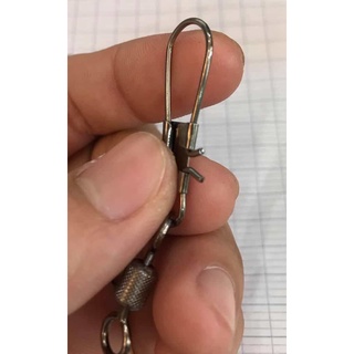 (SET 10 CÁI) KHOÁ (MANÍ) CÂU CÁ KHÍA INTERLOCK