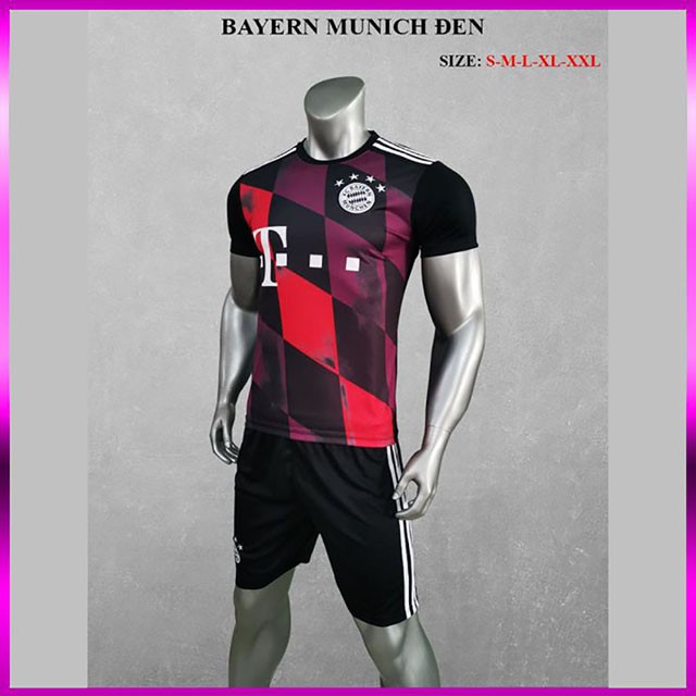 Áo Đấu Bayern Munich 2020 - 2021 MÀU ĐEN