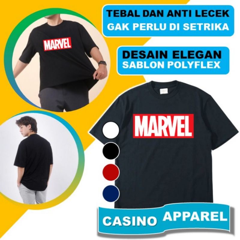 Áo Thun A37 In Logo Siêu Anh Hùng Avengers Marvel Thiết Kế Đơn Giản Thời Trang Cho Nam Và Nữ