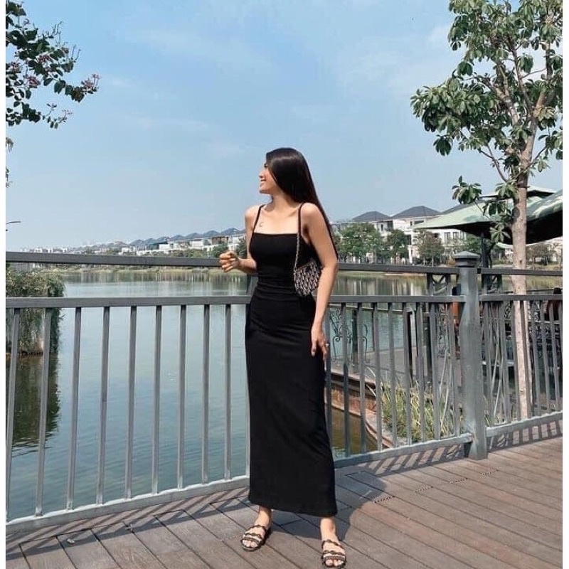 Váy 2 dây dáng dài cực hot