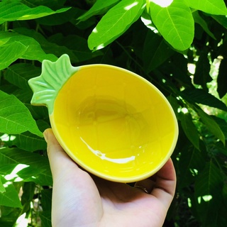 Bát ăn dặm cho bé, bát ăn dặm hình quả dứa loại 170ml