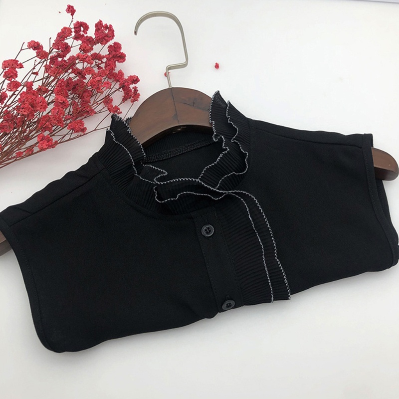 Cổ Áo Sơ Mi Giả Có Nút Tháo Rời Được Thiết Kế Thanh Lịch Cho Nữ | BigBuy360 - bigbuy360.vn