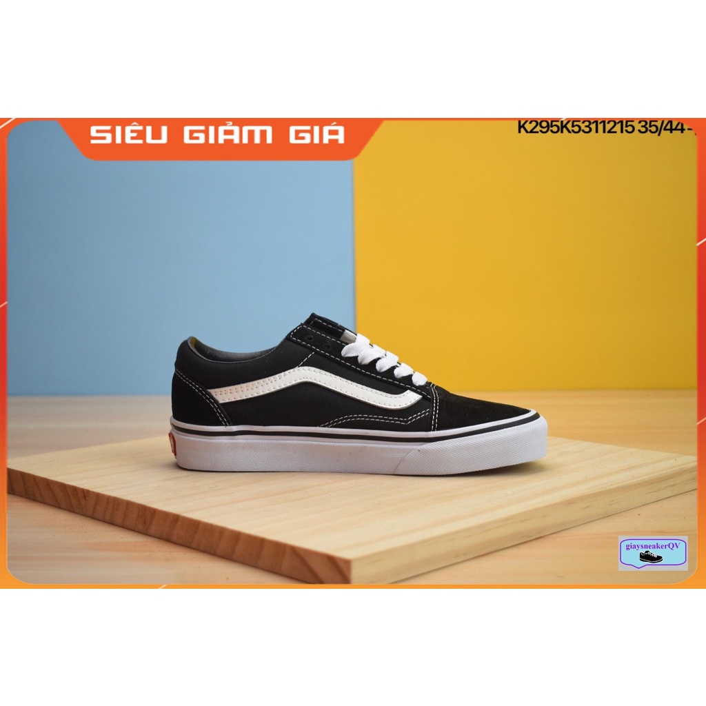 Giày thể thao Vans Old Skool, giày học sinh sinh viên màu đen cực đẹp