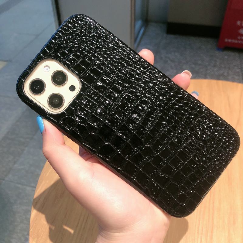 Ốp Điện Thoại Da Cá Sấu Cho iphone 13 pro max 12 pro max 11 pro max 7 plus 6 plus xs max