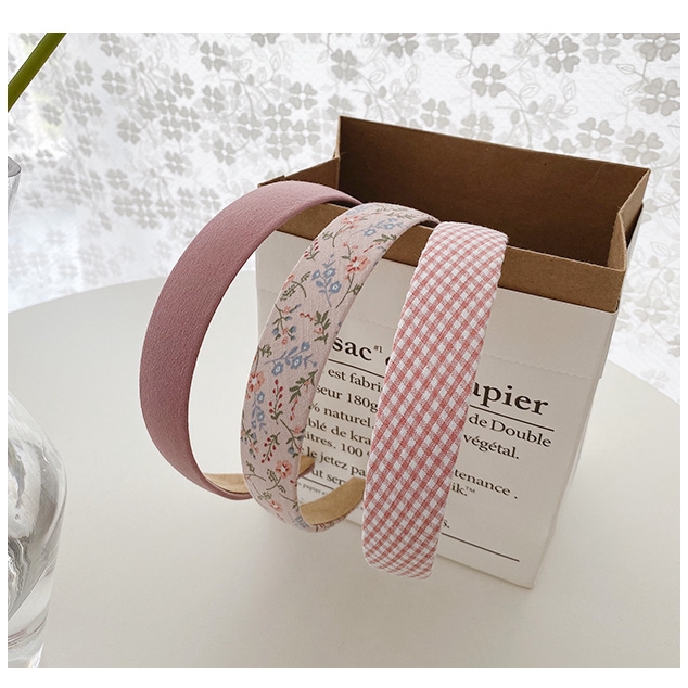 Cài tóc in nhiều họa tiết phong cách retro thời trang cho nữ