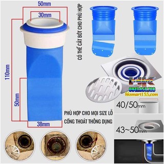 Bịt nắp cống ngăn mùi hôi thối,tránh ô nhiếm không khí trong nhà