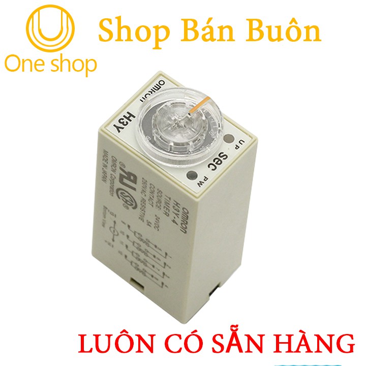 Relay Thời Gian Timer Omron H3Y-4 14P 24V