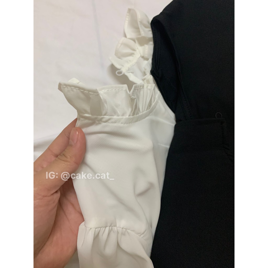 [SHIP HỎA TỐC] Set váy áo gile buộc nơ eo (có sẵn)