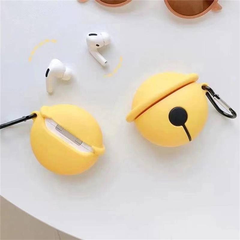 Vỏ Bảo Vệ Hộp Sạc Tai Nghe Airpod 1 2 Pro Bằng Silicon Mềm Hình Hoạt Hình 3D Dễ Thương