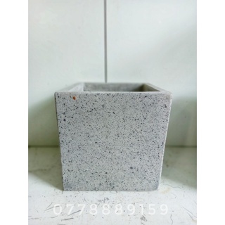 Chậu đá mài vuông 20x20cm