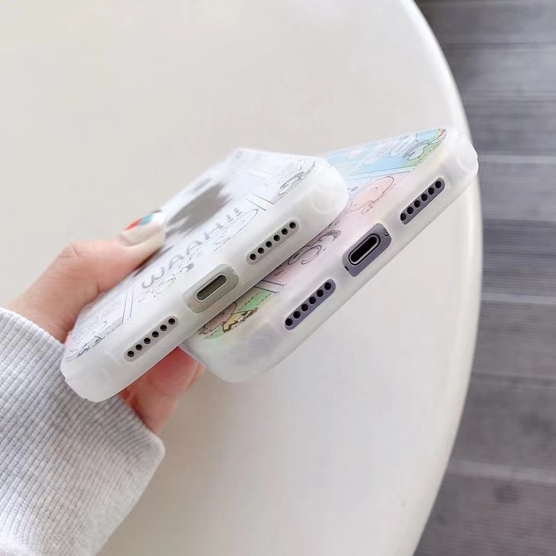 Ốp điện thoại silicon chống sốc cho iPhone 12mini 7plus 8 plus 7 8 X XS XR XSMAX 11 11pro 11promax | BigBuy360 - bigbuy360.vn