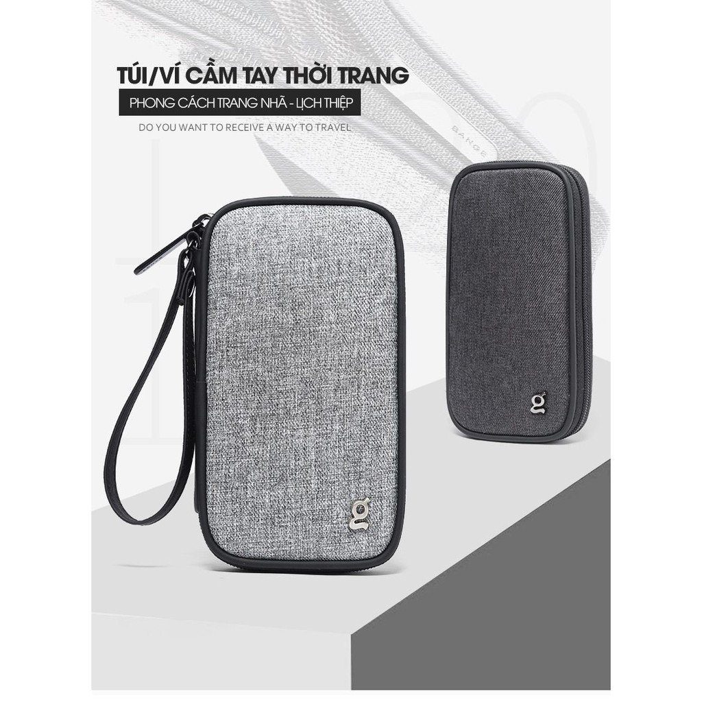 Ví đa năng đựng đồ công nghệ cáp sạc – BANGE
