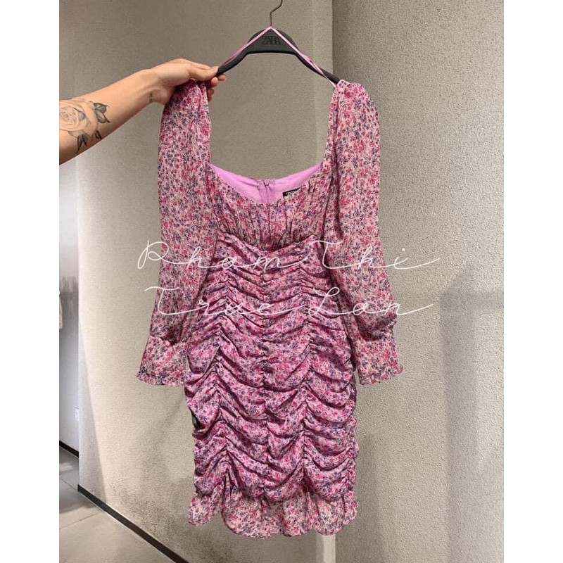 Váy hoa Zara Authentic