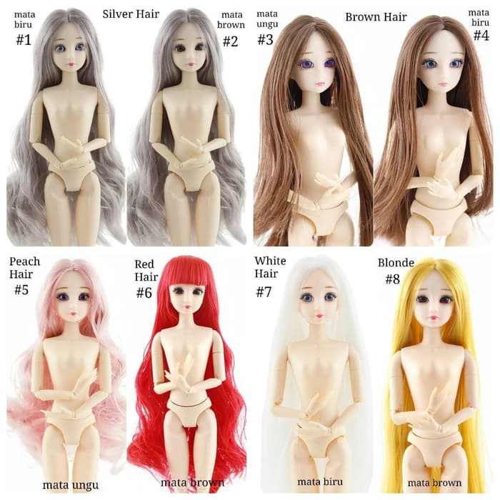 Búp Bê Barbie Có Khớp Nối Chất Lượng Cao 1528