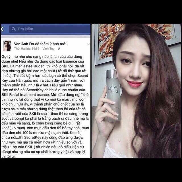 Nước thần Secret key