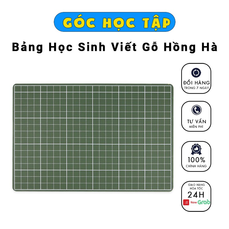 Bảng học sinh viết phấn cho bé Hồng Hà 3447  - Shop Góc Học Tập