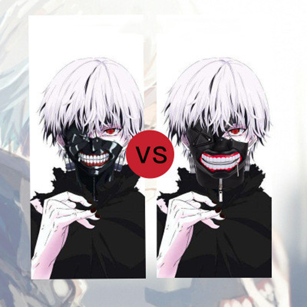 EPOCH Rubber Kaneki Ken Mask Cool Mask Cosplay Tokyo Ghoul Cosplay Props Anime Party Halloween Masks Costumes