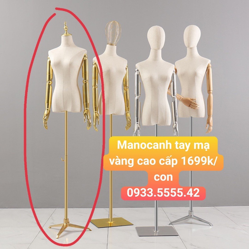 Chân đế rời Mạ vàng, mạ bạc, đen cao cấp cho manocanh [ FREE SHIP-RẺ] dùng được cho nam nữ