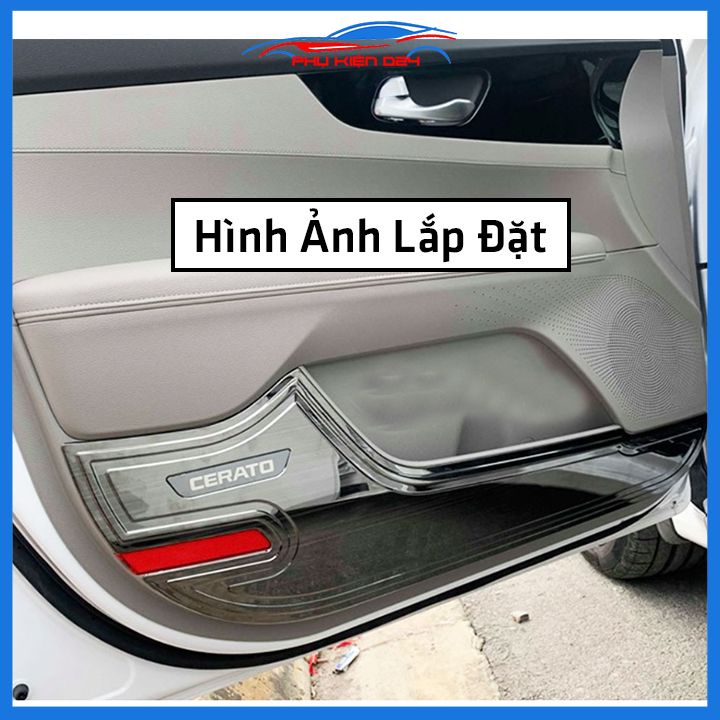 [HOT]  [Cerato 2019-2020] Bộ Ốp Titan Chống Trầy Xước Tapli, Táp li Dành Cho Xe Ô Tô - Cerato 2019-2020