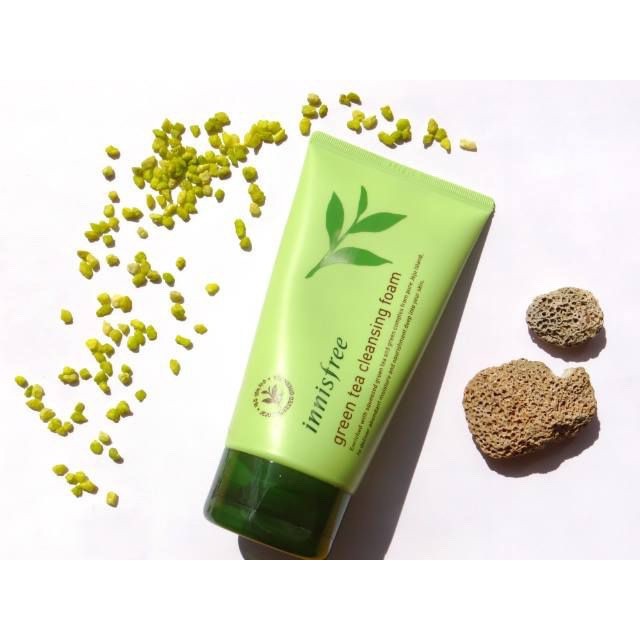 Sữa Rửa Mặt Trà Xanh Innisfree Green Tea Hydrating Amino Acid Cleansing Foam 150ml