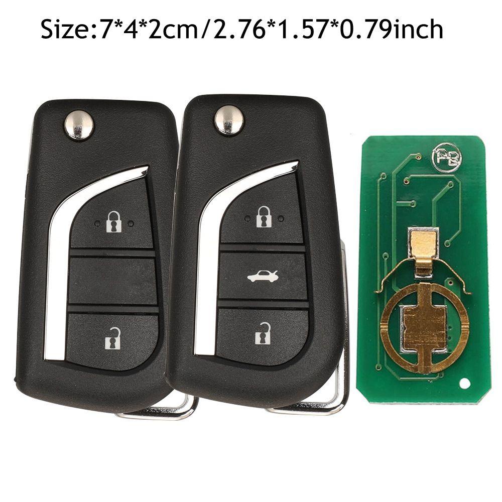 Chìa Khóa Điều Khiển Từ Xa 315Mhz Bền Bỉ Chuyên Dụng Cho Xe Hơi Toyota Carrolla