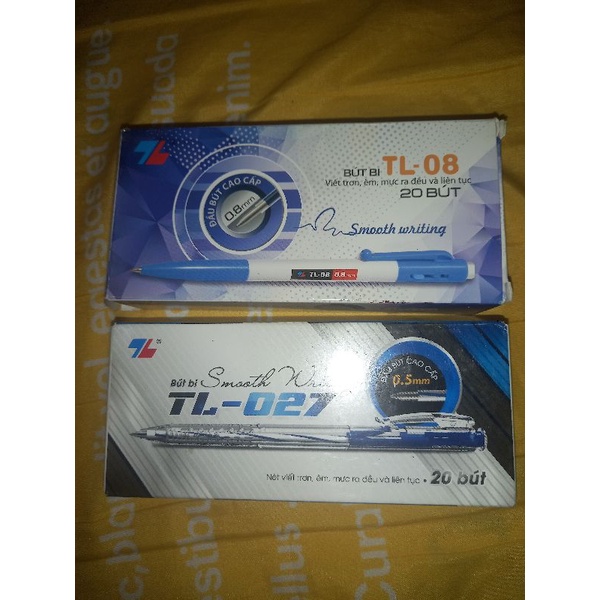 Bút Bi Mực Xanh TL - 027