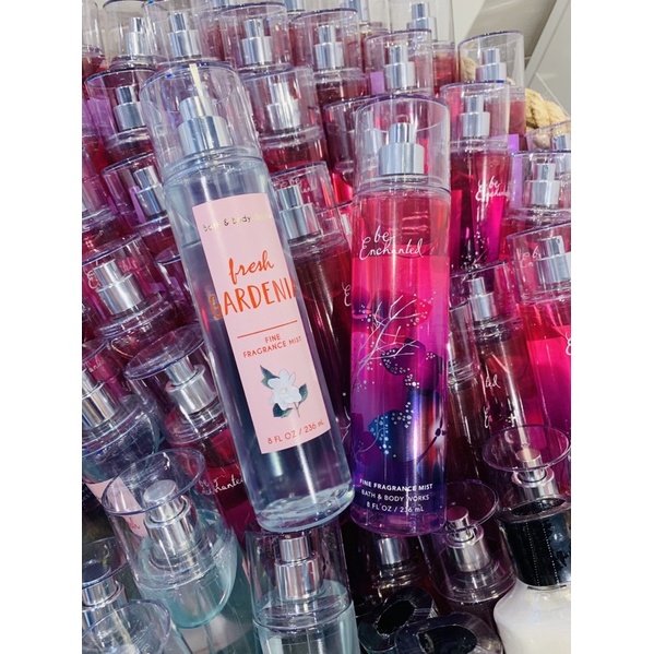 FRESH GARDENIA- Bộ Xịt thơm Body mist Sữa tắm Dưỡng thể Chăm sóc toàn thân Bath & Body Works