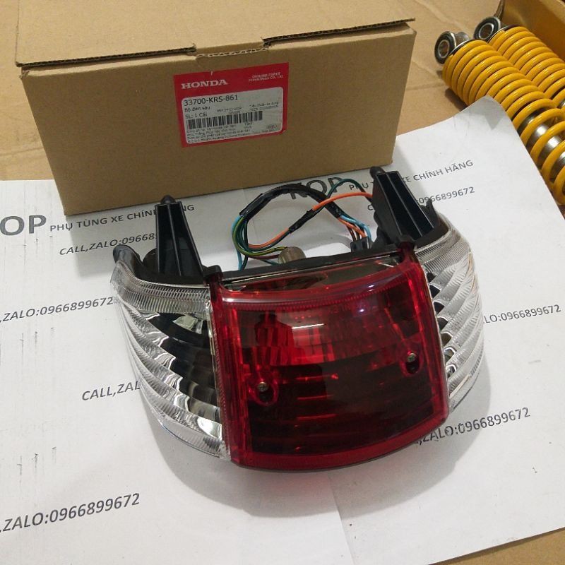 cụm đèn hậu xe wave zx