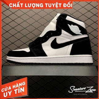 Giày Thể Thao Sneakers AIR JORDAN 1 Retro High Black White Đen trắng cao cổ cực đẹp cho cả nam và nữ