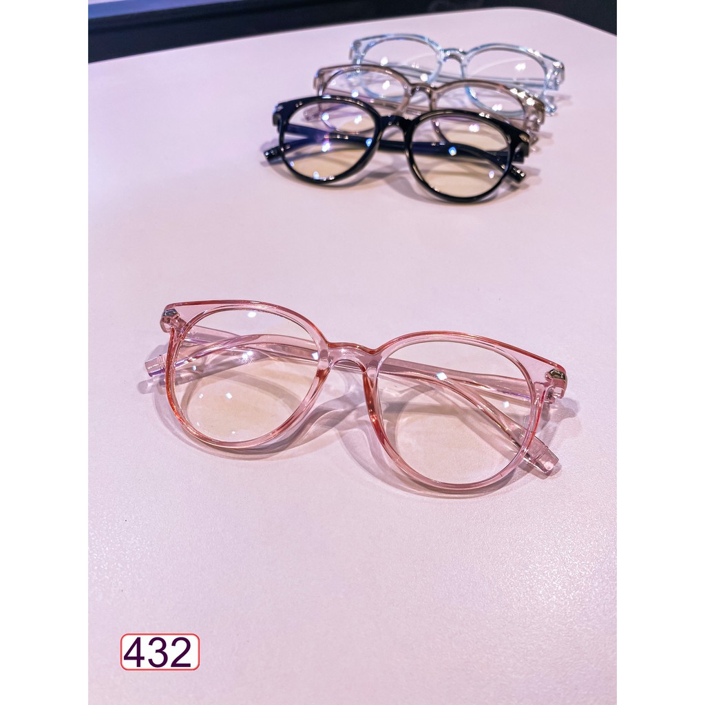 [Mã FARSSTGRE giảm 5K đơn bất kỳ] Mắt Kính Giả Cận From Tròn Gọng Mũi Tền 432 Cực Đẹp | BigBuy360 - bigbuy360.vn
