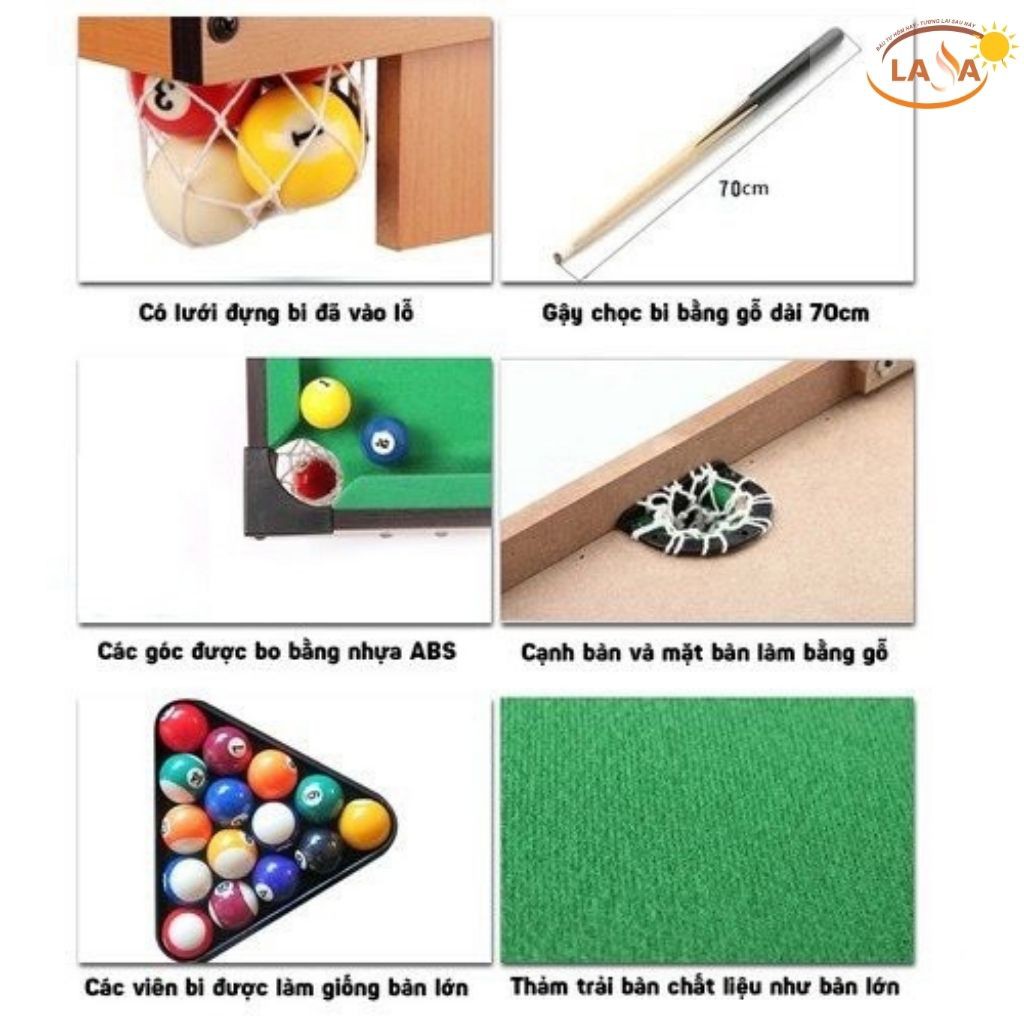BÀN BIA MINI 02 KÍCH THƯỚC PHÙ HỢP CHO BÉ CHƠI THOẢI MÁI - SÁNG TẠO