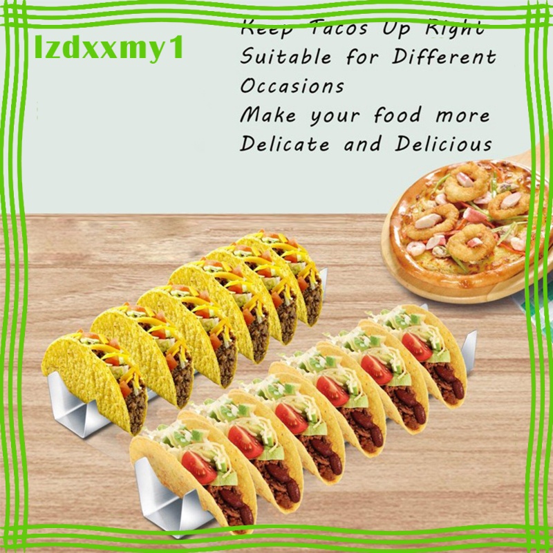 Giá Đỡ Bánh Taco 6 Tacos Bằng Thép Cho Lò Nướng