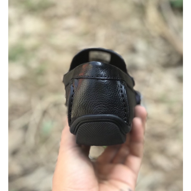 Giày da Nam Newmos da bò mềm mại bền và không tróc