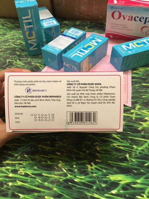 [Mã COS1505 giảm 8% đơn 300K] ovaceptil - dùng cho phụ nữ chủ định mang thai | BigBuy360 - bigbuy360.vn