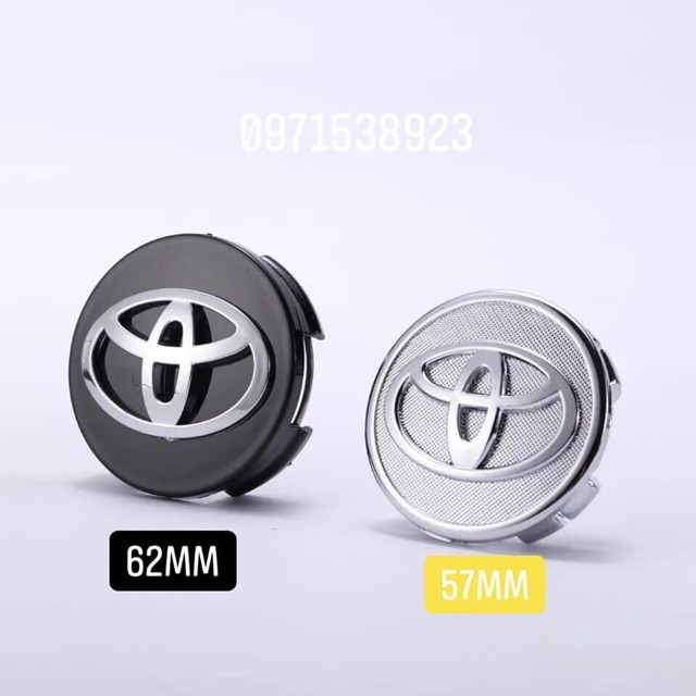 nắp chụp lazang 62mm Cho Toyota Camry innova Yaris Corolla altis vios hàng oem loại xịn đẹp 1 cái