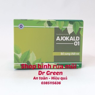 Ajokald 01 dạng gói Bổ sung chất xơ, Giảm Táo Bón, Hỗ Trợ Điều Trị Trĩ Hộp 30 gói