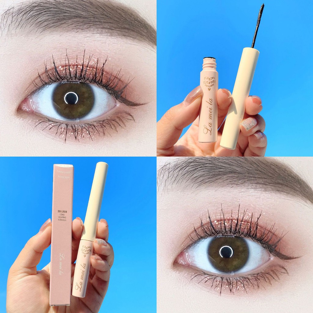 Mascara chuốt mi Lameila no.779 siêu mảnh, tơi mi, chống nước Flaring Slender Mascara 3D Lash 3,5g NPP Shoptido