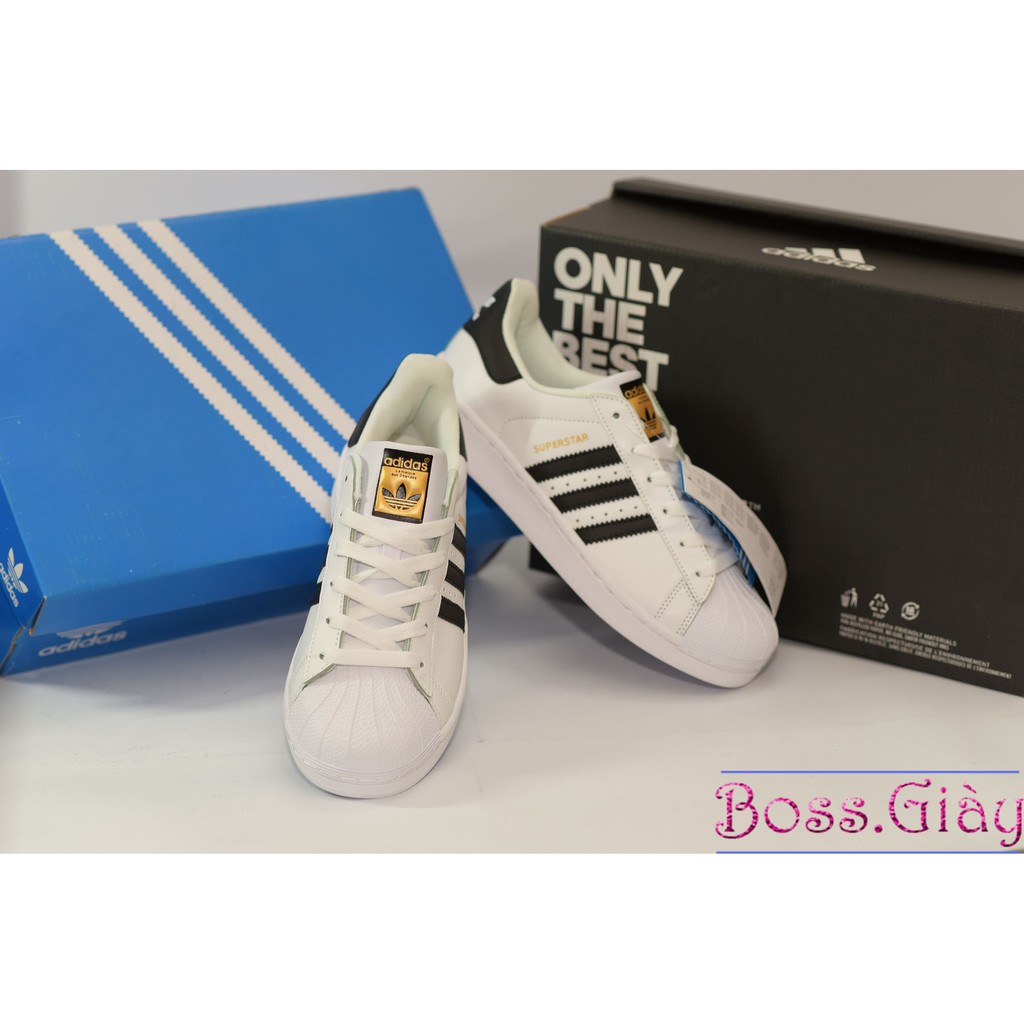 giày adidas superstar (tem vàng)