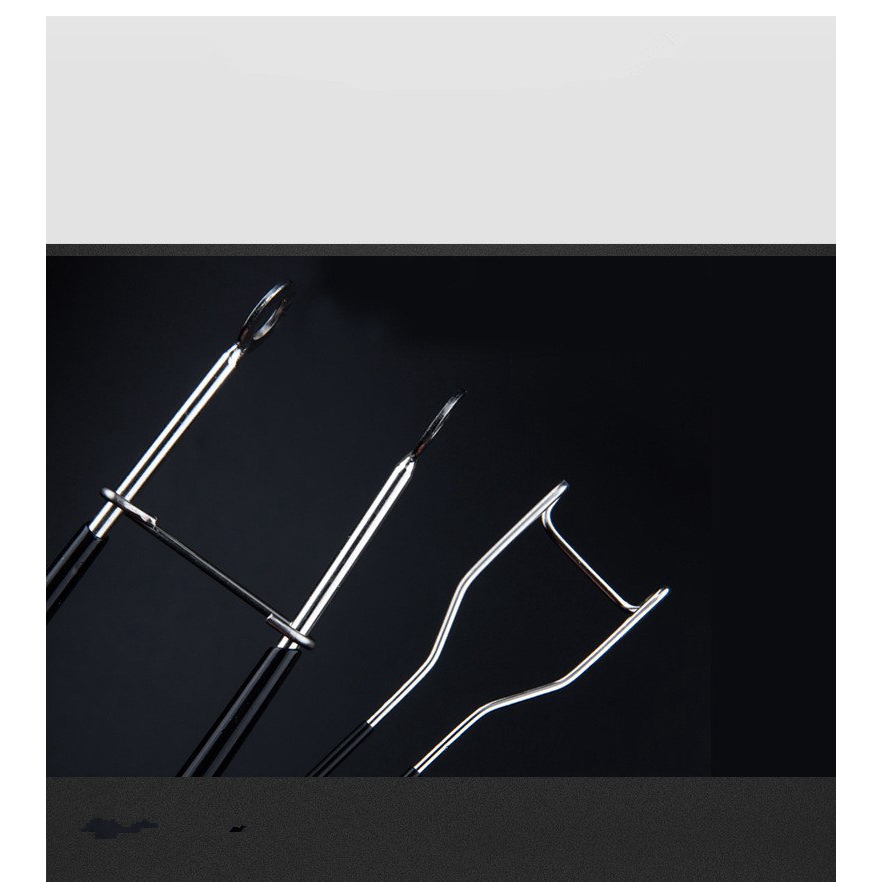 Set 2 Dụng Cụ Mở Miệng Cá Bằng Thép Không Gỉ