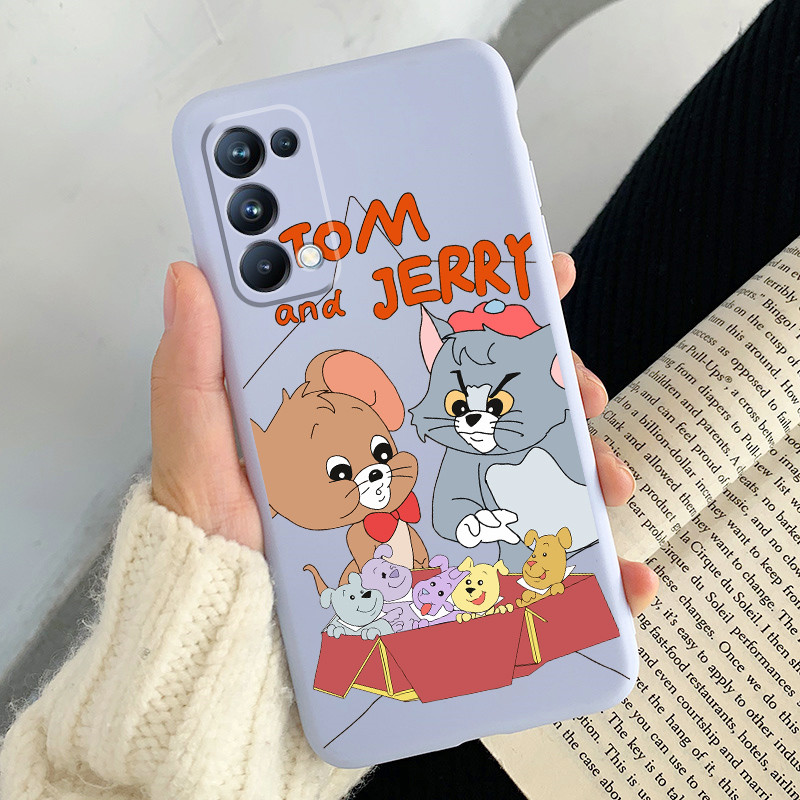 Ốp điện thoại mềm họa tiết hoạt hình graffiti xinh xắn cho Oppo Reno5 Reno5pro | BigBuy360 - bigbuy360.vn