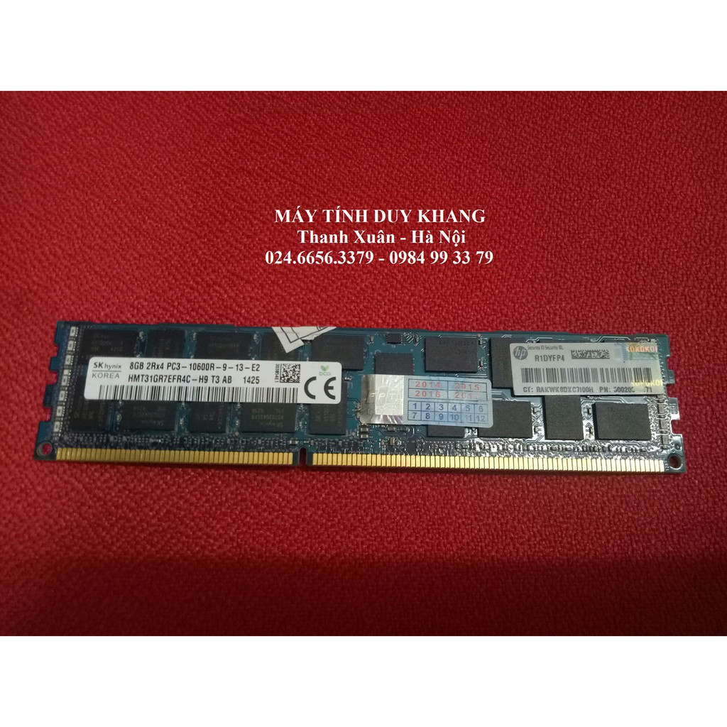 RAM Sever 8G Bus 1333 chính hãng tháo máy đồng bộ HP
