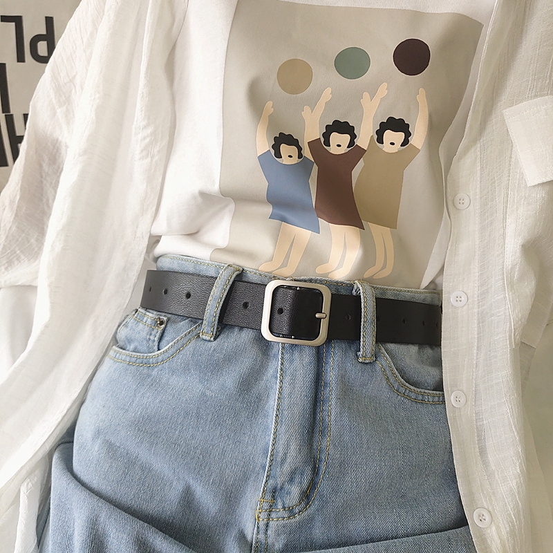 Thắt Lưng Bản Rộng Thời Trang Cá Tính Độc Đáo