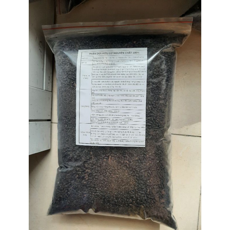 {Rẻ Nhất Shopee} 1KG PHÂN DƠI HỮU CƠ NGUYÊN CHẤT 100%