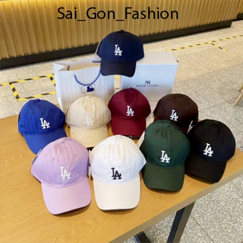 Mũ lưỡi trai thêu chữ LA | Nón kết thêu chữ LA Unisex phong cách Hàn Quốc N25
