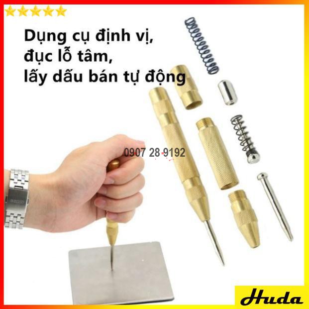 Cây Đục Lấy Dấu Tự Động - Bung Tu Lấy Dấu Cơ Khí  -  đồ làm mộc