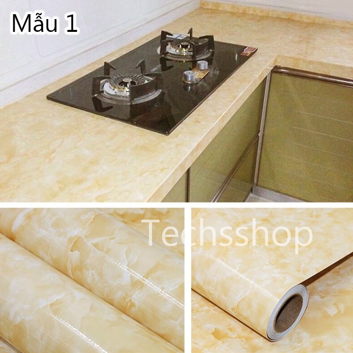 Giấy Dán Tường Vân Đá Trang Trí Cho Nhà Bếp, Nhà Tắm Kích Thước Khổ 2.3mx60cm